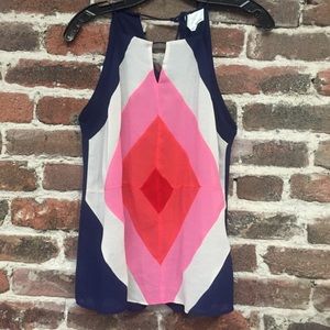 Greylin Ginny Geometric Halter Top
