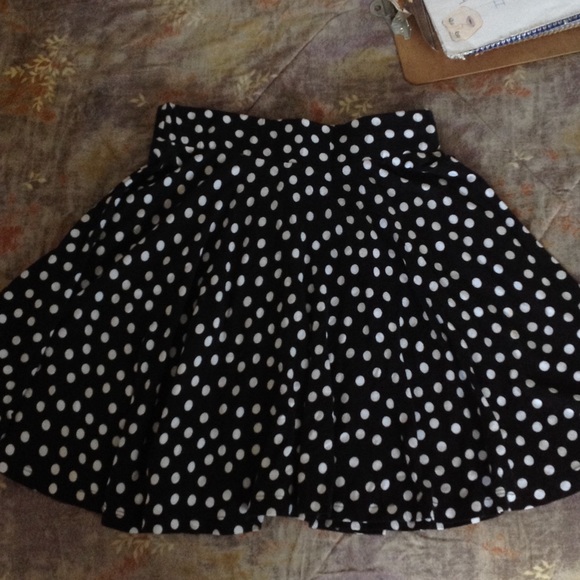 Pins and Needles Polka Dot Skirt MAKE OFFER