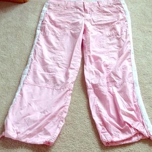 Express workout pink capris