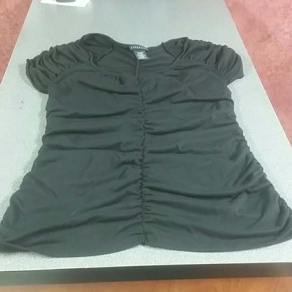 Attention sz lg rouched tunic t
