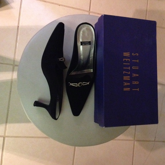 Evening shoes Stuart Weitzman size 6.5 - Picture 1 of 2