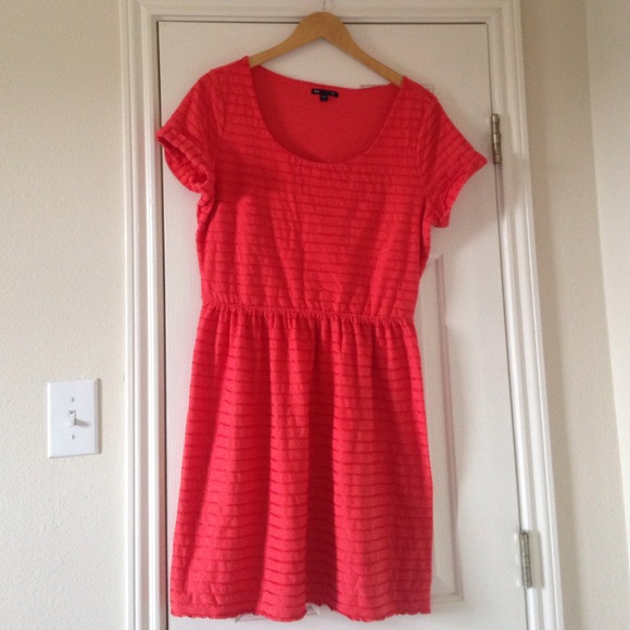 Orange gap dress