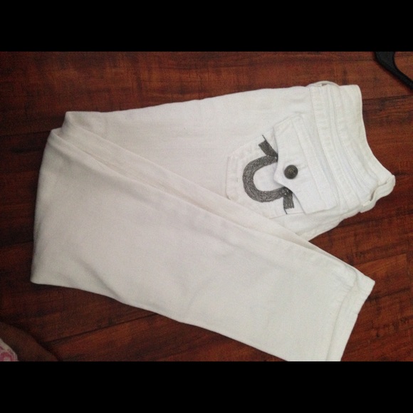 True Religion White Jeans