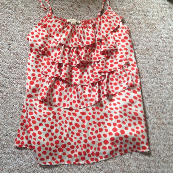Polka dot tank top