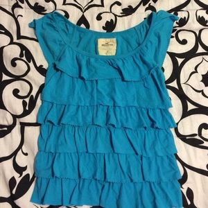 Hollister ruffle top