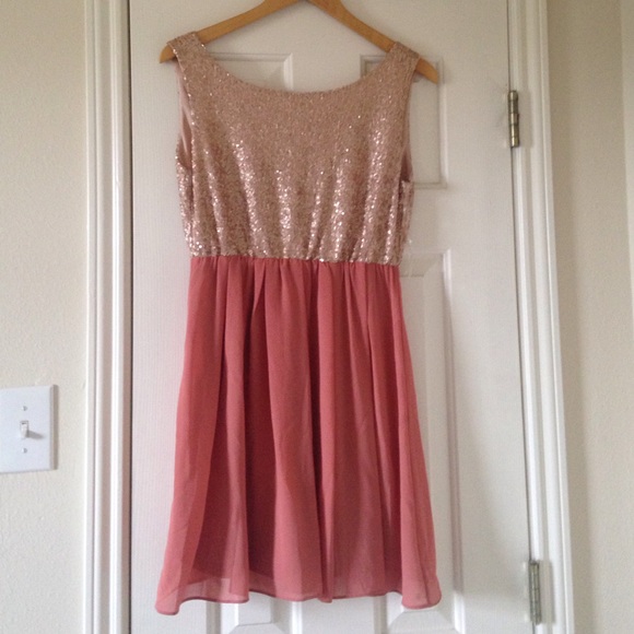 Sequin top dress