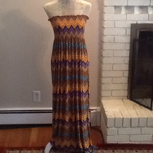 Just love Dresses & Skirts - Bundled Never worn strapless maxi dress.