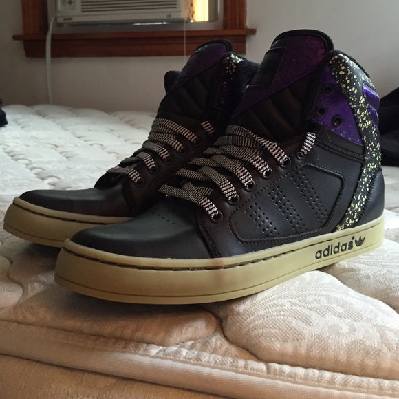 High top Glow in the Dark Adidas!