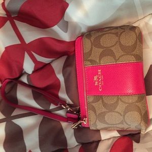 Coach wristlet
