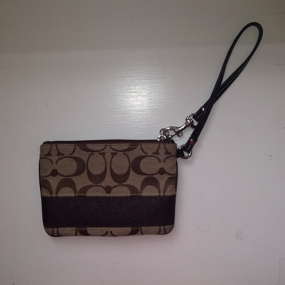 Authentic Coach Wristlet