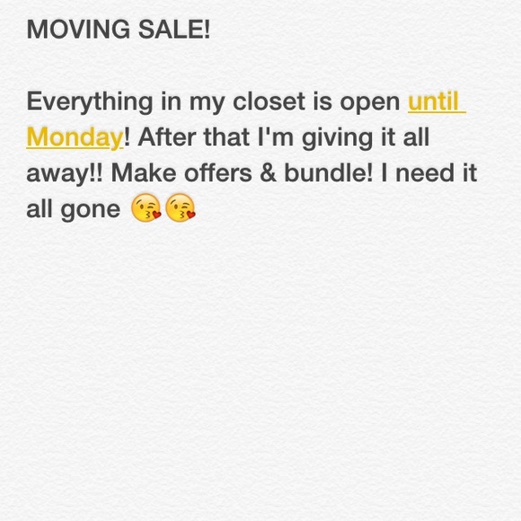 MOVING SALE 💓💗💕