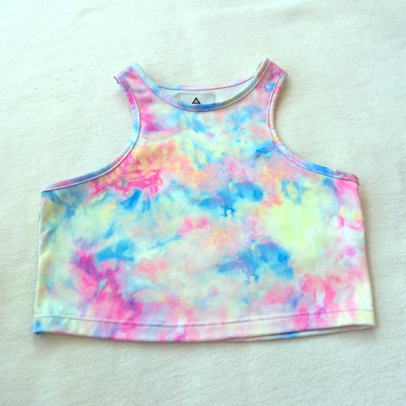 UNIF Tops - Tie Dye Crop