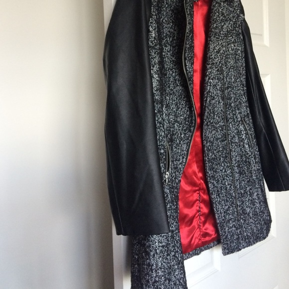 Leather armed jacket! - Picture 2 of 4