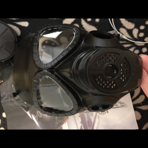 Tactical Airsoft MO4 Face Mask Goggle w/Fan system