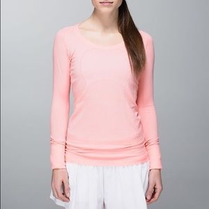 Lululemon Swiftly Tech Long Sleeve - Light Pink