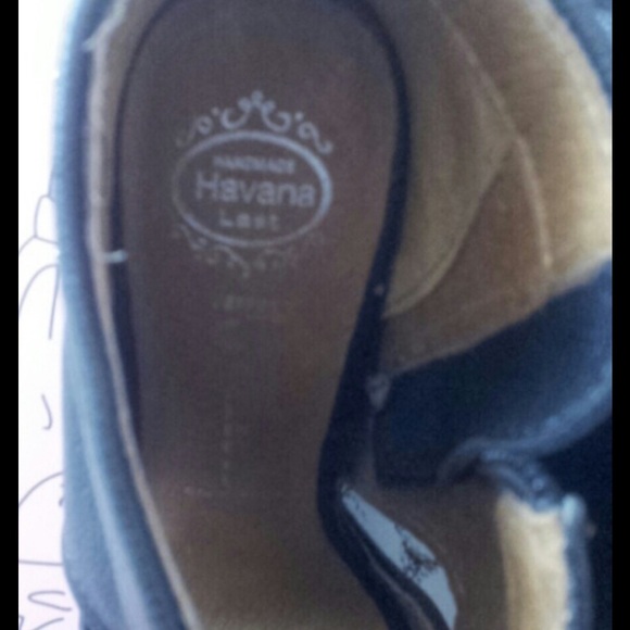 Black spiked wedges J. Campbell - Picture 3 of 4