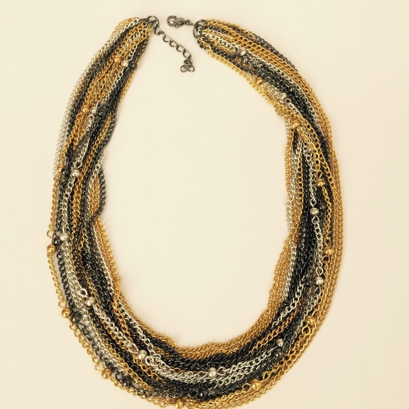 New without tag all tones statement necklace