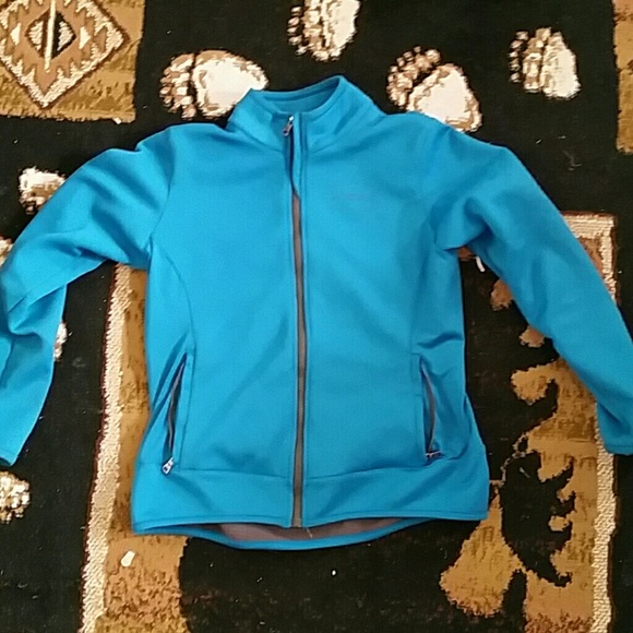 Teal Under Armour semi fitted Jacket