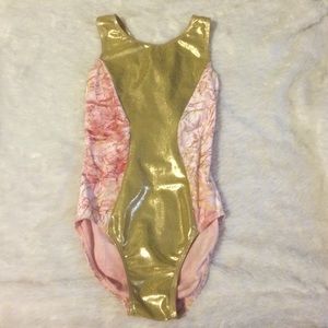 Gymnastics dance leotard