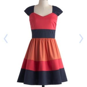 ModCloth Color Block Dress 3X