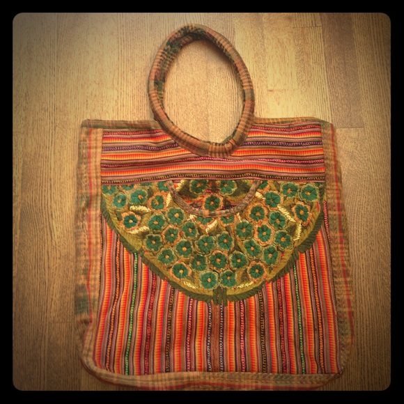 Cute tote bag from Guatemala.