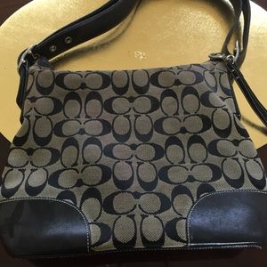 Black hobo purse