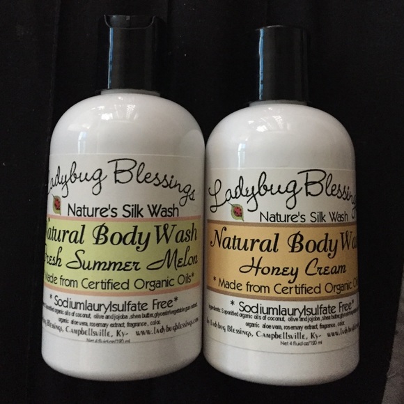 Natural body wash