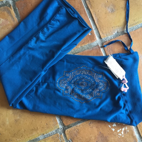 Embellished sweat pants by Pink Lotus - Picture 1 of 4