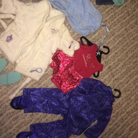 American Girl Doll Pajama & Spa Outfits