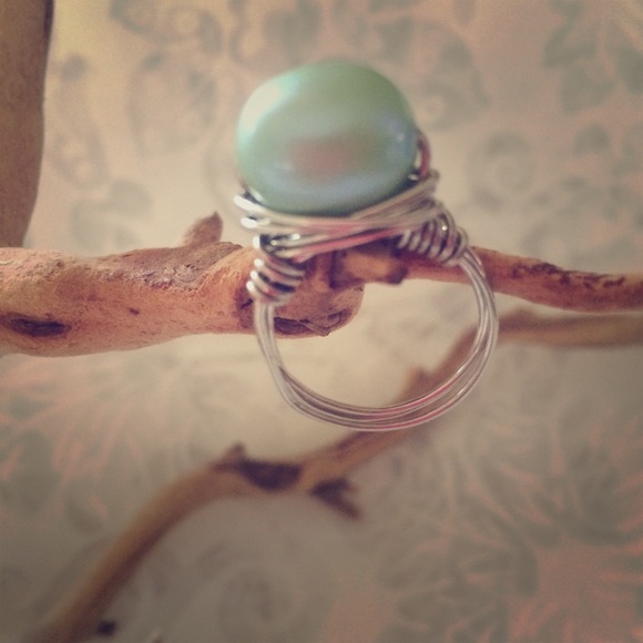 Handmade wire ring