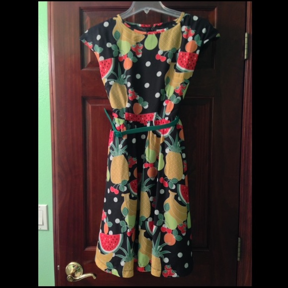 ModCloth Fruit Print Dress