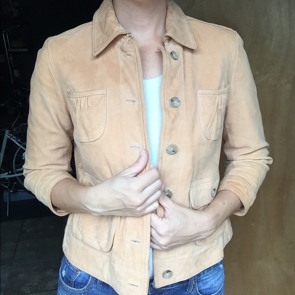 Banana Republic Jackets & Blazers - Banana Republic | Tan Leather Jacket