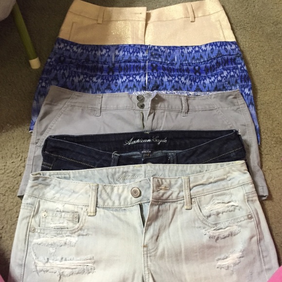 10 pairs of shorts sizes from 6 to 12