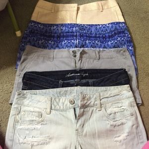 10 pairs of shorts sizes from 6 to 12