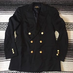 Vintage Black Brooks Brothers Blazer