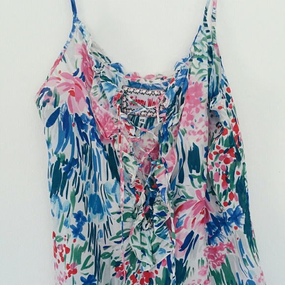 JONNY WAS // Watercolor Floral Blouse - Picture 2 of 3