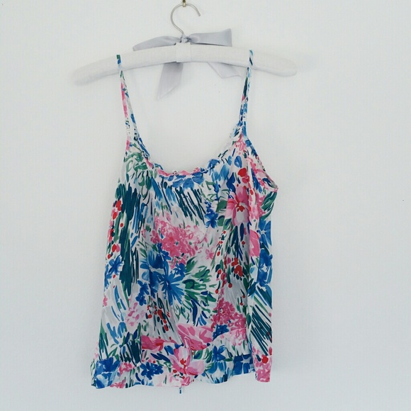 JONNY WAS // Watercolor Floral Blouse - Picture 3 of 3