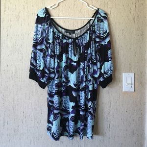 Karen Kane Floral Blouse