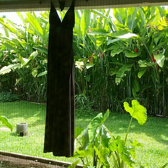 🌺Halter Style Dark Brown Maxi Dress🌺