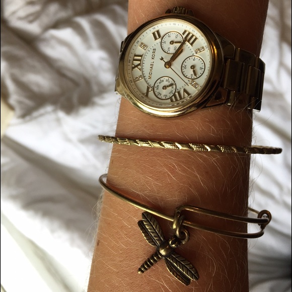 Alex + Ani Dragonfly Bangle
