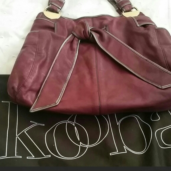 Kooba Handbags - Wow! Kooba burgundy wine leather hobo bag