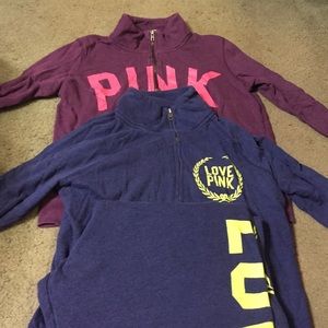 2 sweatshirts 1 sweatpants