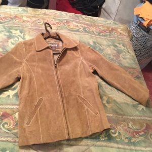 Kids suede jacket