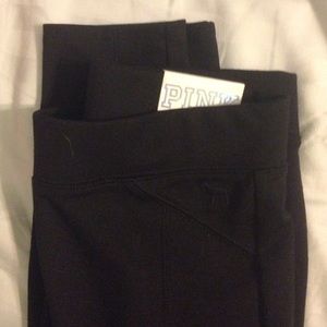 VS Pink Ponte leggings