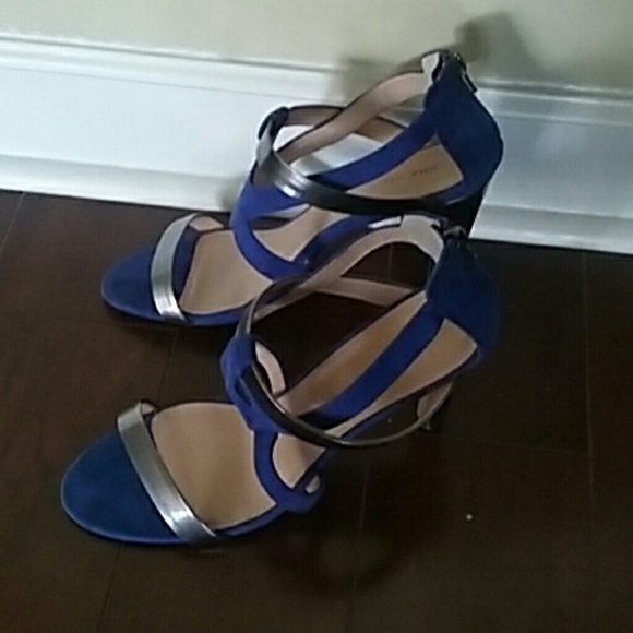 BOGO Blue suede Sole Society from Nordstrom