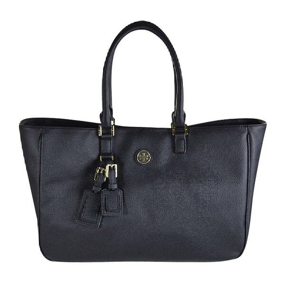 Tory Burch Roslyn Black Tote - Picture 2 of 2