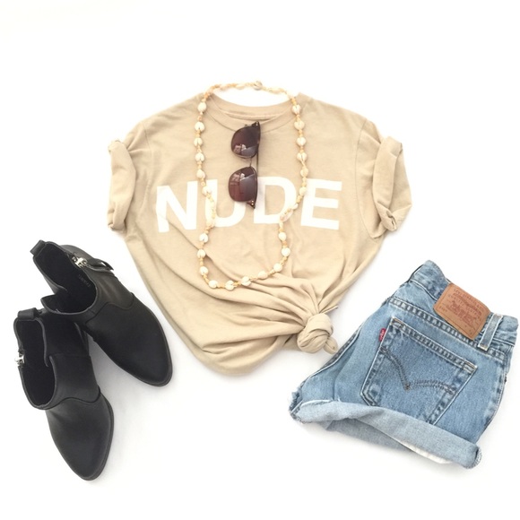Tops - SHIRT: Nude Nude T-shirt