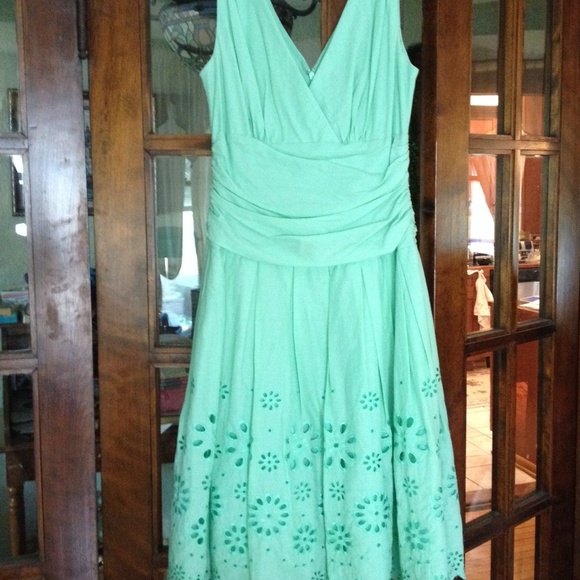 Mint Green Spring/Summer Sun Dress