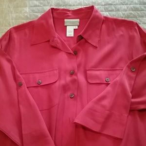 Coldwater Creek Silk Blouse Size Small