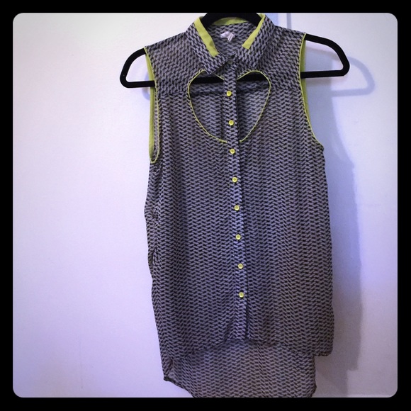 Fun lose button down shirt